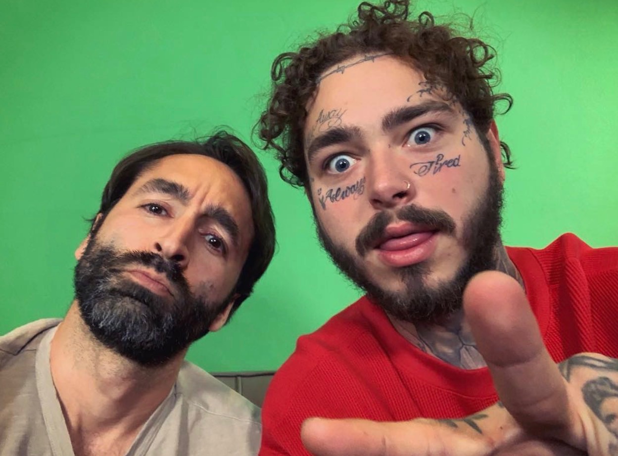 Justin Taylor with Post Malone
